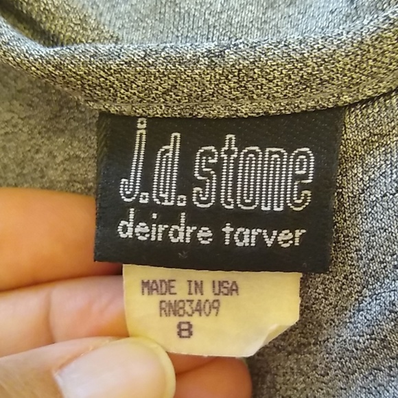 J.D Stone Gray Sweater Size 8 - Picture 8 of 8